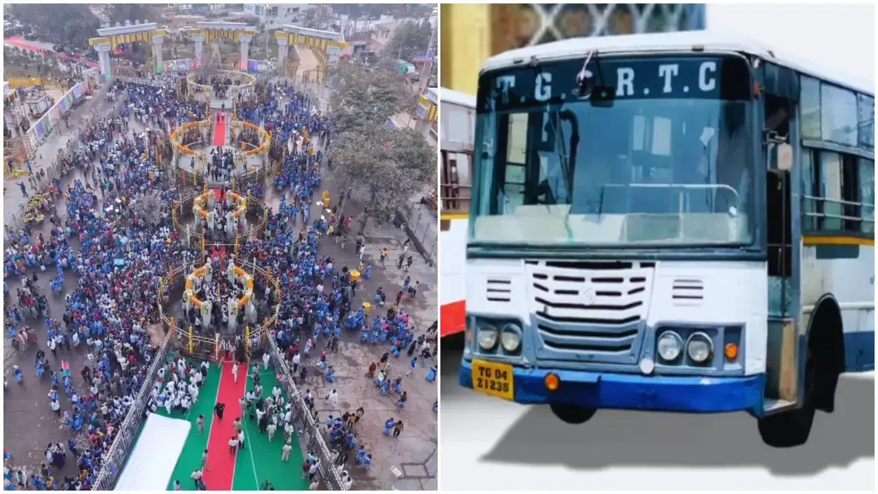 మేడారం జాతరతో ఆర్టీసీకి రూ.3.28 కోట్ల ఆదాయం