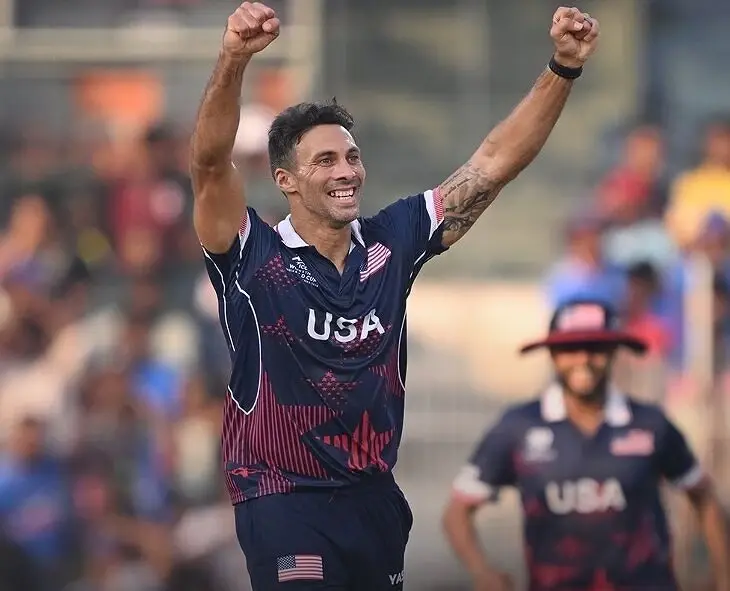 T20 WC 2026: నమీబియాపై USA గెలుపు