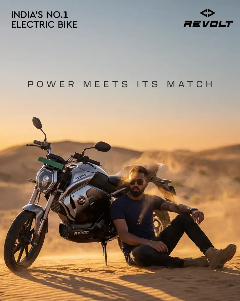 Revolt Motors: బ్రాండ్ అంబాసిడర్‌గా హార్దిక్ పాండ్యా