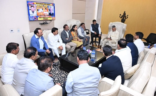 Proud to meet Sachin: CM Chandrababu