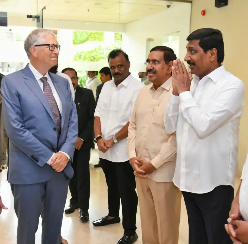 Bill Gates: చంద్రబాబు, పవన్ కల్యాణ్ తో బిల్ గేట్స్ భేటీ