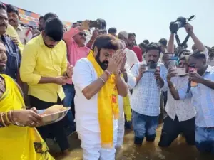 హంద్రీ–నీవా ప్రాజెక్ట్ కు జలహారతి