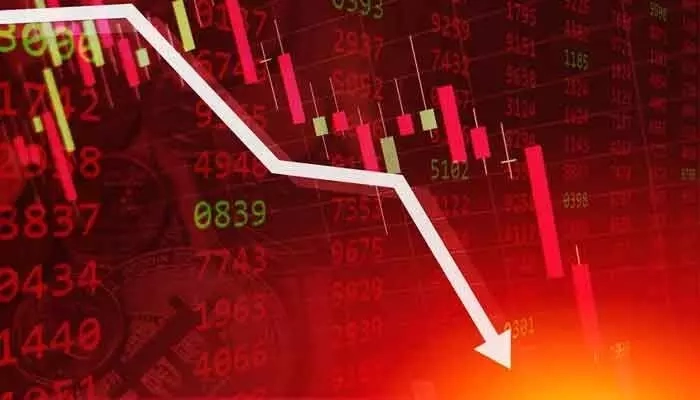 Stock markets suffered heavy losses