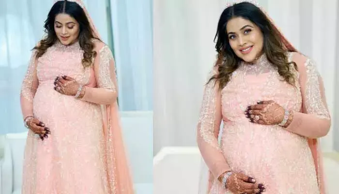 Poorna: వైరల్ అవుతున్న పూర్ణ బేబీ బంప్ ఫొటోలు