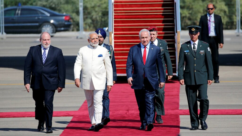 Modi israel visit : నెతన్యాహు ఘన స్వాగతం, మోదీ ఇజ్రాయెల్ పర్యటన హైలైట్!