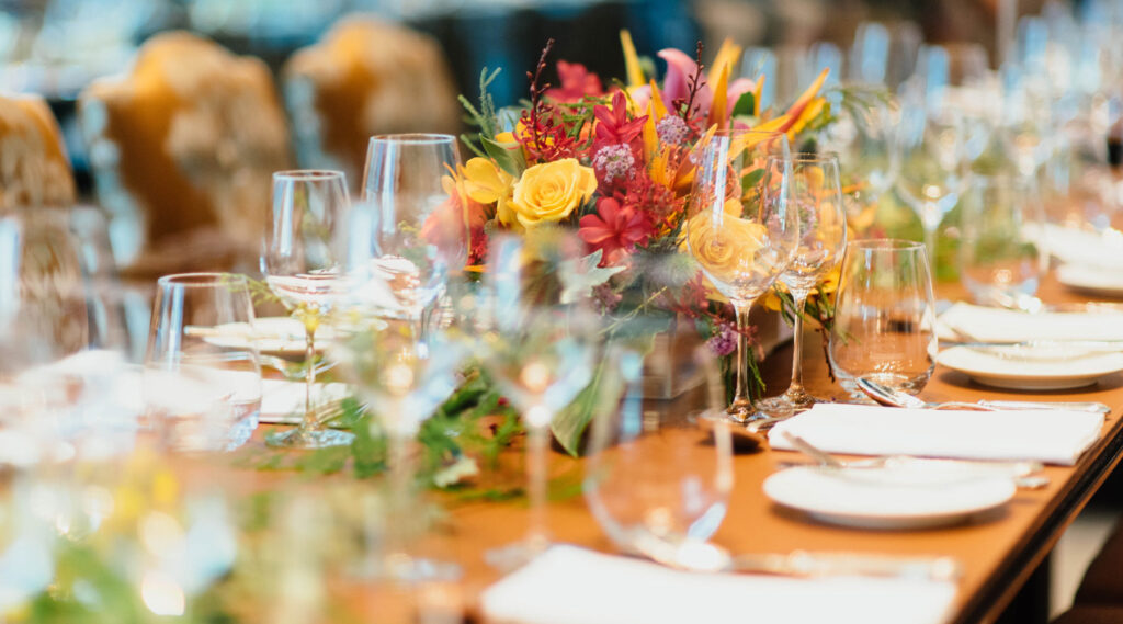 Alcohol free wedding