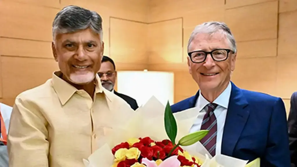 Bill Gates: అమరావతిలో కొనసాగుతున్న బిల్ గేట్స్.. చంద్రబాబుతో భేటీ
