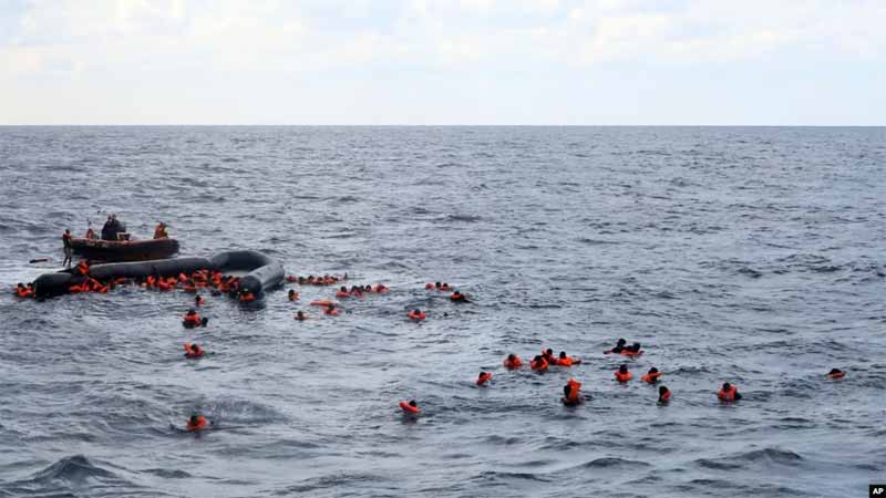 Coast of Libya : లిబియా తీరంలో విషాదం.. బోటు ప్రమాదంలో 53 మంది మృతి