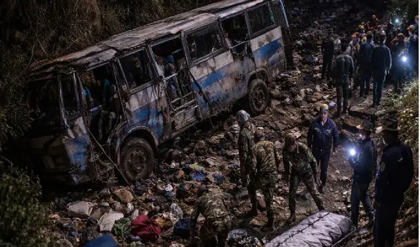 Nepal Bus Accident: పెళ్లి బస్సు ప్రమాదం.. 8 మంది మృతి?