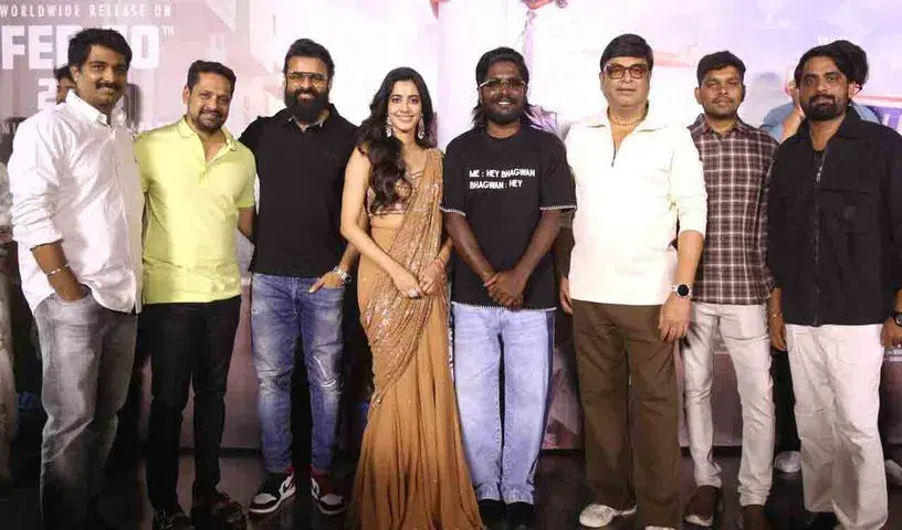 Actor Naresh: Naresh's funny comments at the 'Hey Bhagwan' event