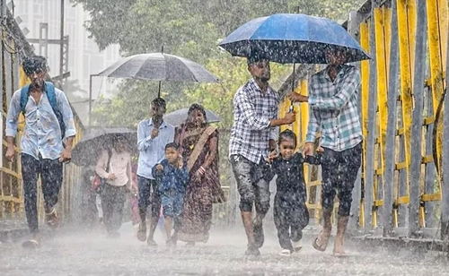 Cold showers in those districts until tomorrow!