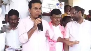 కాంగ్రెస్ కూలగొట్టిన చోటే..ఇళ్లు కట్టిస్తాం – కేటీఆర్