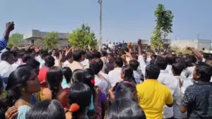 గజ్వేల్లో తీవ్ర ఉద్రిక్తత..!