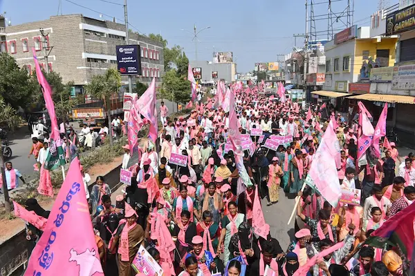 BRS vs Congress Municipal Elections