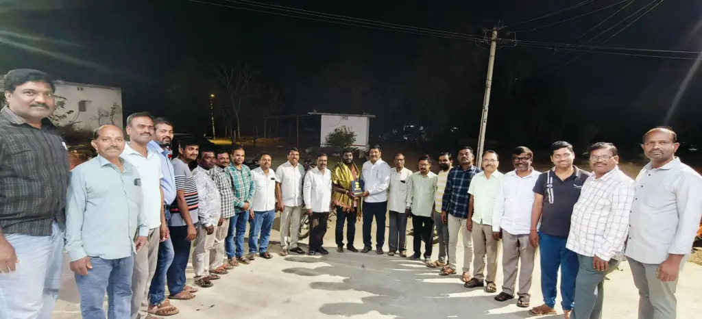 Medak Municipal: Medak Municipal Chairperson and Vice Chairperson honored