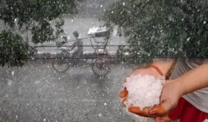 అల్పపీడన ప్రభావంతో సంగారెడ్డిలో వడగండ్ల వాన