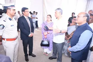 తిరుపతిలో హైకోర్టు ప్రధాన న్యాయమూర్తి పర్యటన