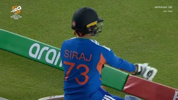 IND vs NED: సిరాజ్ జెర్సీతో బరిలోకి దిగిన అభిషేక్.. ఎందుకోతెలుసా?