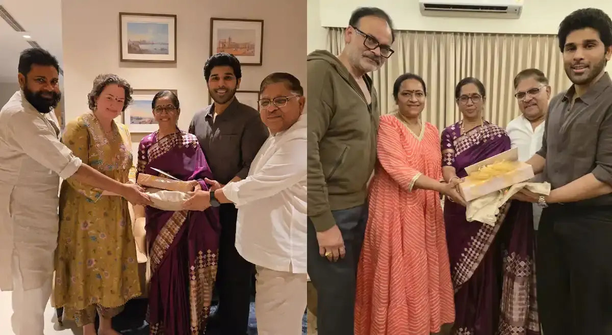 పవన్ కళ్యాణ్‌, నాగబాబుకు అల్లు శిరీష్ పెళ్లి పిలుపు!