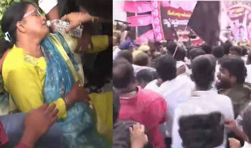 Telangana Bhavan : తెలంగాణ భవన్‌ వద్ద టెన్షన్ ..టెన్షన్