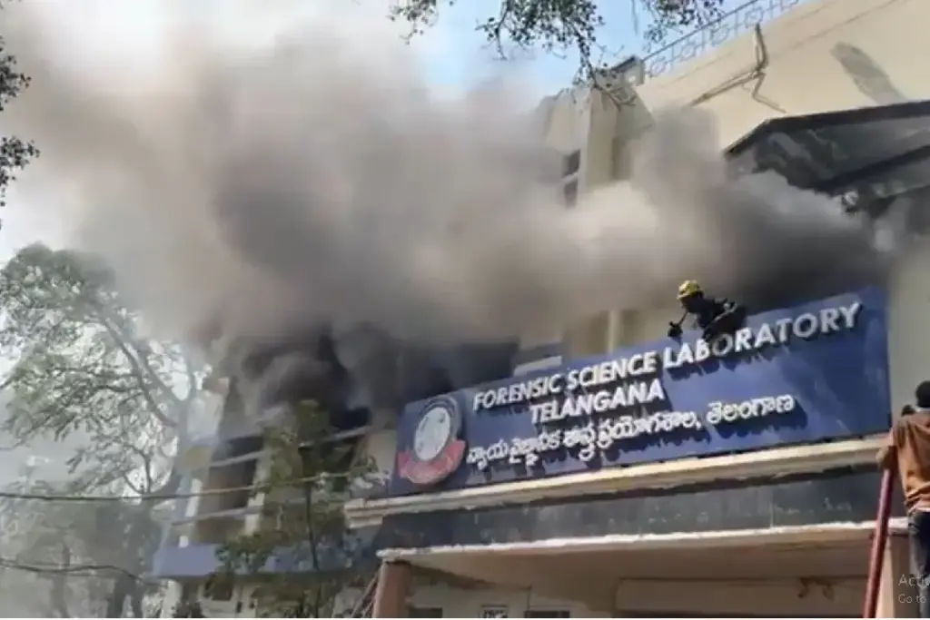 HYD: Fire in forensic lab due to short circuit: DCP
