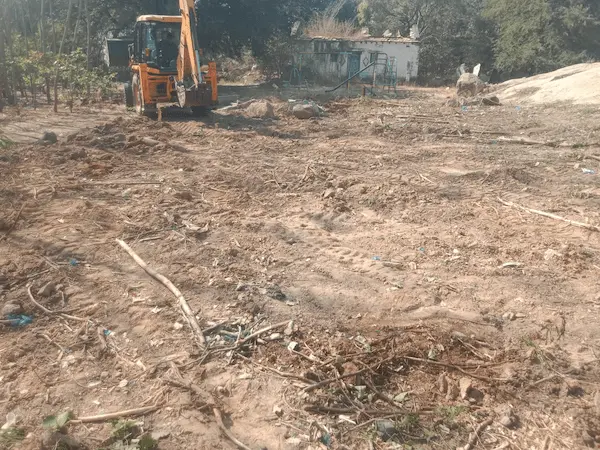 Mahabubnagar: Claw on the village nature reserve..