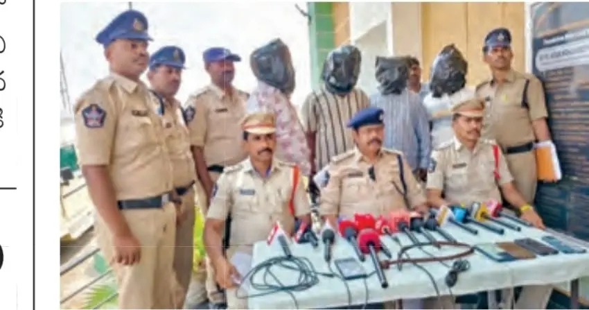 Rayachoti: అంతర్రాష్ట్ర దొంగల ముఠా అరెస్టు