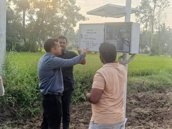 Automatic Weather Station Nellore: కొరుటూరులో ఆటోమేటిక్ వెదర్ స్టేషన్‌ను పరిశీలించిన కలెక్టర్