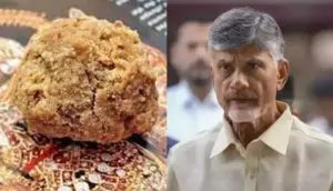 లడ్డూ వివాదంపై స్పందించిన చంద్రబాబు