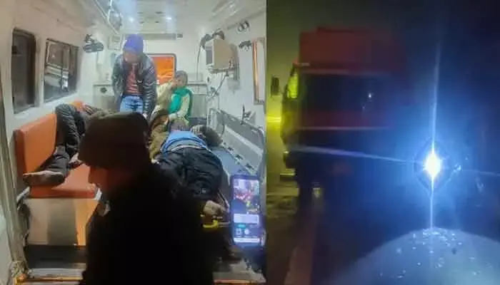 UP Bus Accident: Container hits bus, six killed