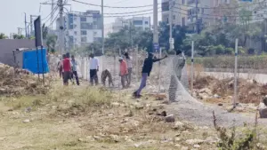 కొండాపూర్ జంగమోనికుంట కబ్జాపై హైడ్రా యాక్షన్