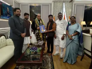 కేంద్రమంత్రి రాజ్‌నాథ్‌తో సీఎం రేవంత్ రెడ్డి భేటీ