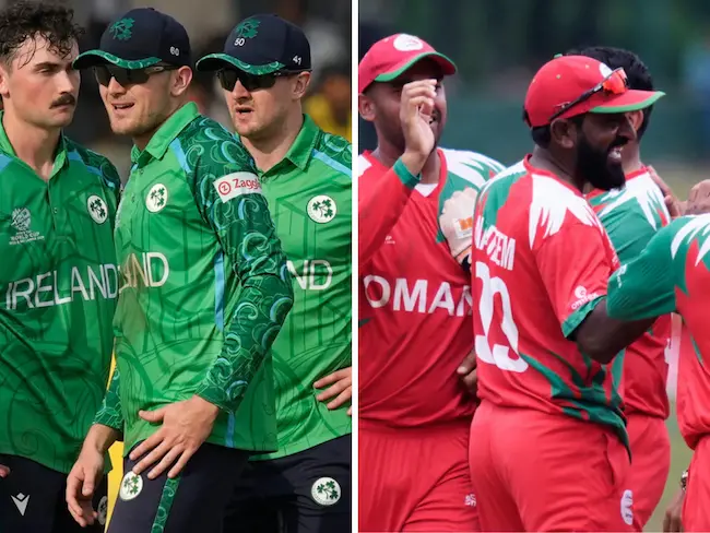 Ireland Vs Oman: కొలంబోలో ఐర్లాండ్ చేతిలో ఒమన్ ఘోర పరాజయం