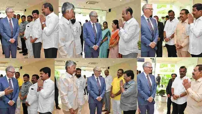 Bill Gates: మంత్రులను పరిచయం చేసిన సీఎం