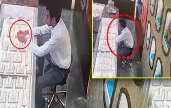 Hyderabad: Massive theft at Joyalukkas Jewellery