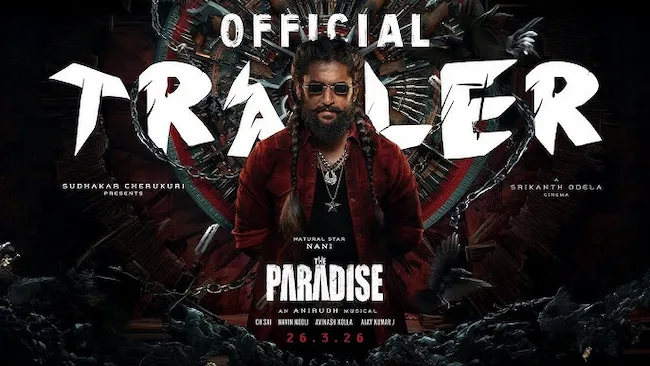 Nani The Paradise:ఫిబ్రవరి 24న ఇంట్రో సాంగ్ రిలీజ్, అంచనాలు పీక్స్‌కు