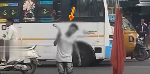 Renigunta News: A young man cut his throat while intoxicated with marijuana