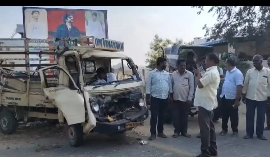 Chandragiri RTC Bus Accident