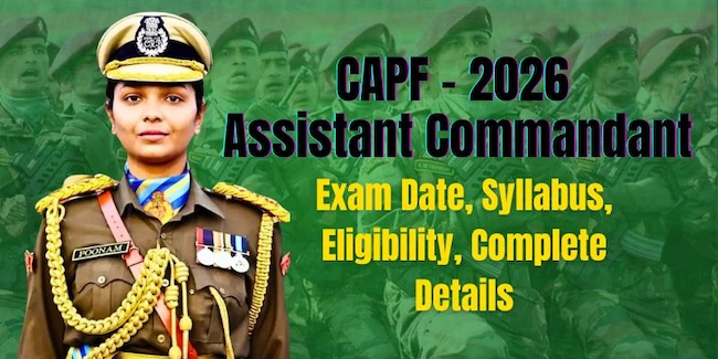 UPSC CAPF 2026