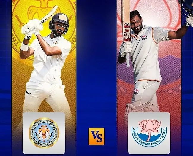 Ranji Final: ఫైనల్‌లో కర్ణాటక vs జమ్మూ కశ్మీర్