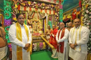 శ్రీ‌వారి సాలకట్ల తెప్పోత్సవాలు ప్రారంభం