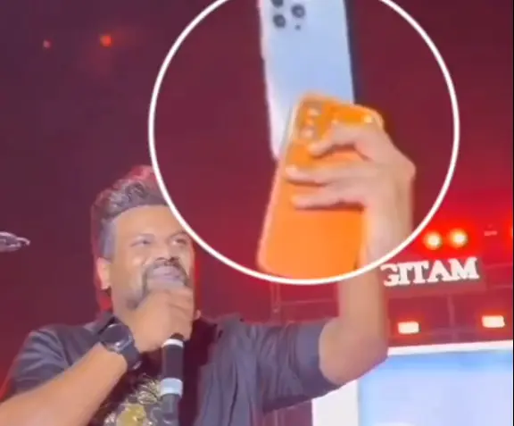 Manchu Manoj: iPhone 17 cover for old phone.. Message to the youth!