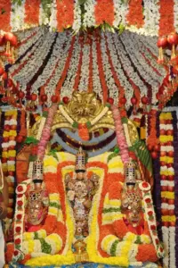 తెప్పపై శ్రీ‌దేవి భూదేవి స‌మేత శ్రీ మ‌ల‌య‌ప్ప‌స్వామివారి విహారం