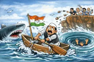 మున్సిపల్ ఎన్నికల్లో ఎదురొడ్డుతున్న అధికార పార్టీ