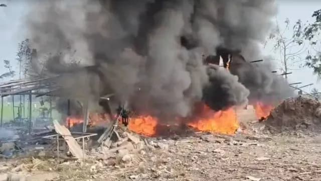 Vetlapalem Firecracker Blast