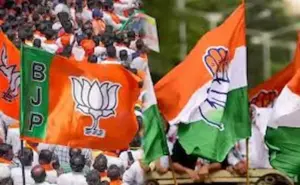 కాంగ్రెస్ తో కలసి అధికారానికి బిజెపి యత్నం