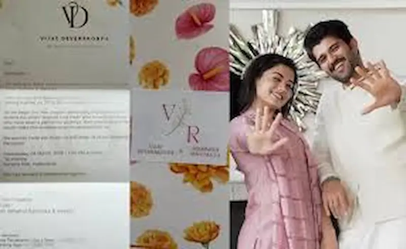 Vijay – Rashmika: వైర‌ల్ అవుతున్న విజయ్‌-రష్మిక వెడ్డింగ్‌ కార్డు