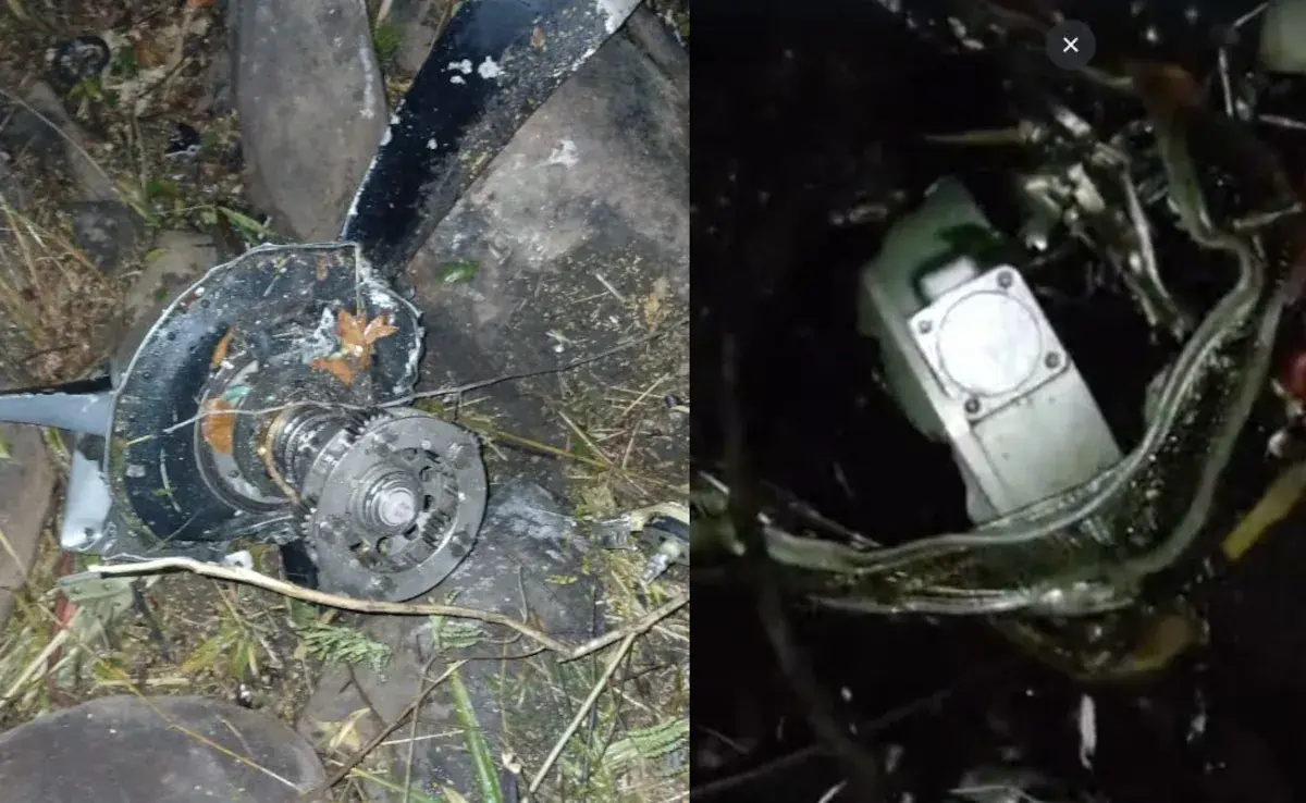 కుప్పకూలిన ఎయిర్ అంబులెన్స్