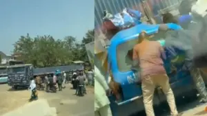 ట్రక్కు బోల్తా పడి 30 మంది దుర్మరణం