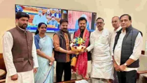 రామ్మోహన్ నాయుడుతో భేటీ అయిన సీఎం రేవంత్